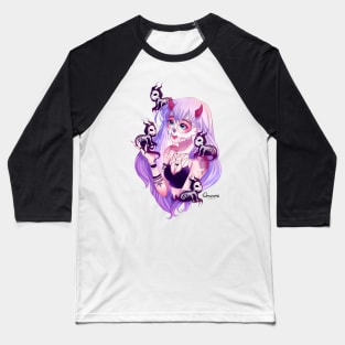 Ayla Cat Necromancer Baseball T-Shirt